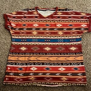 3XL Western top